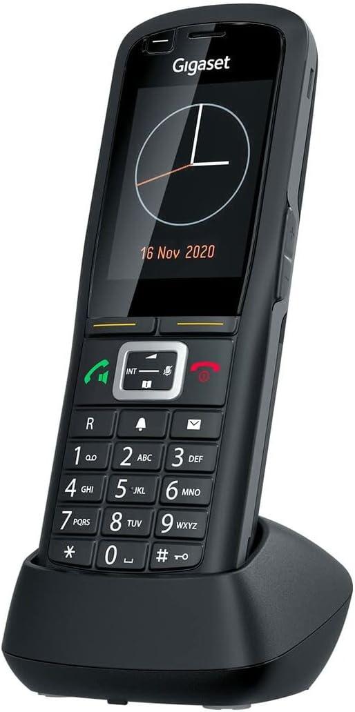 Gigaset R700H Pro - Schnurloses Erweiterungshandgerät mit Bluetooth-Schnittstelle - DECT\GAP\CAT-iq - Schwarz