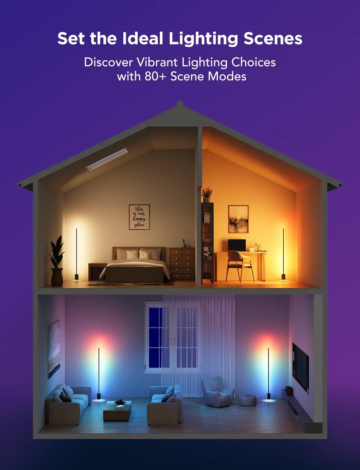 Govee RGBICWW SMART Stehlampe 2