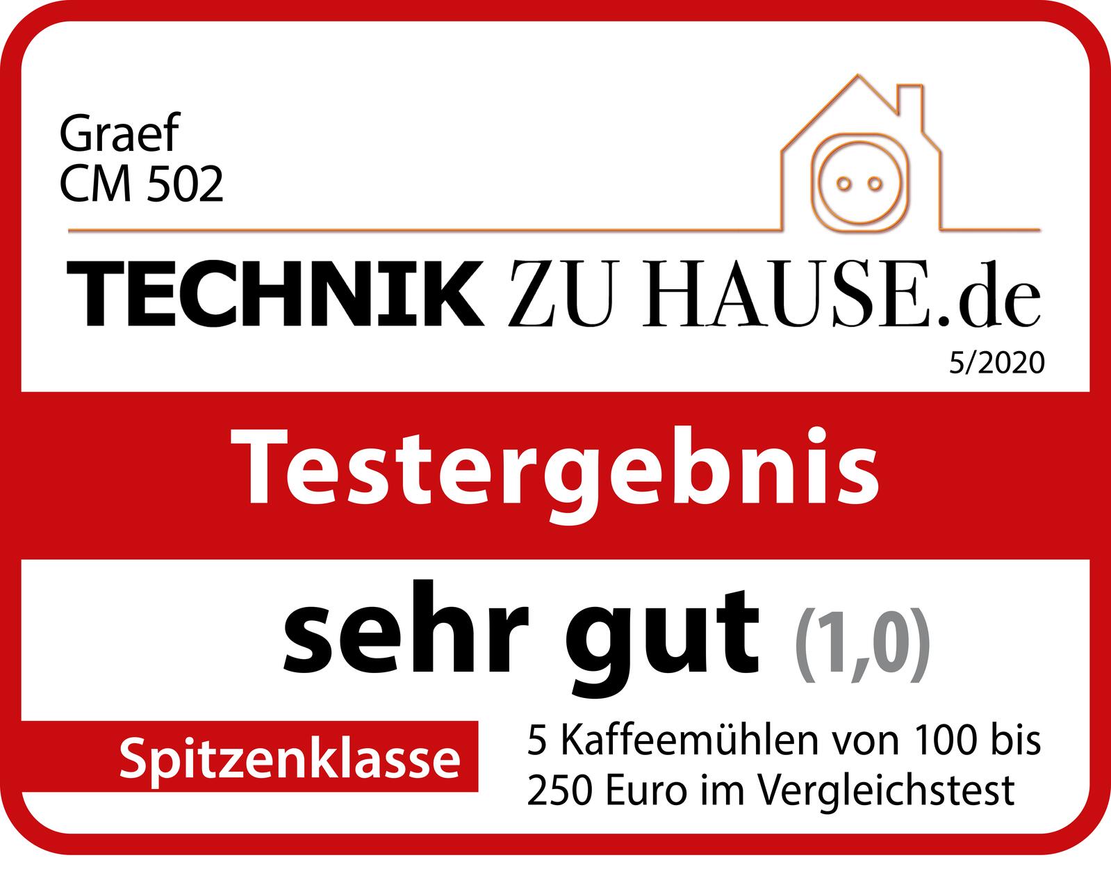 GRAEF Kaffeemühle CM 502, schwarz