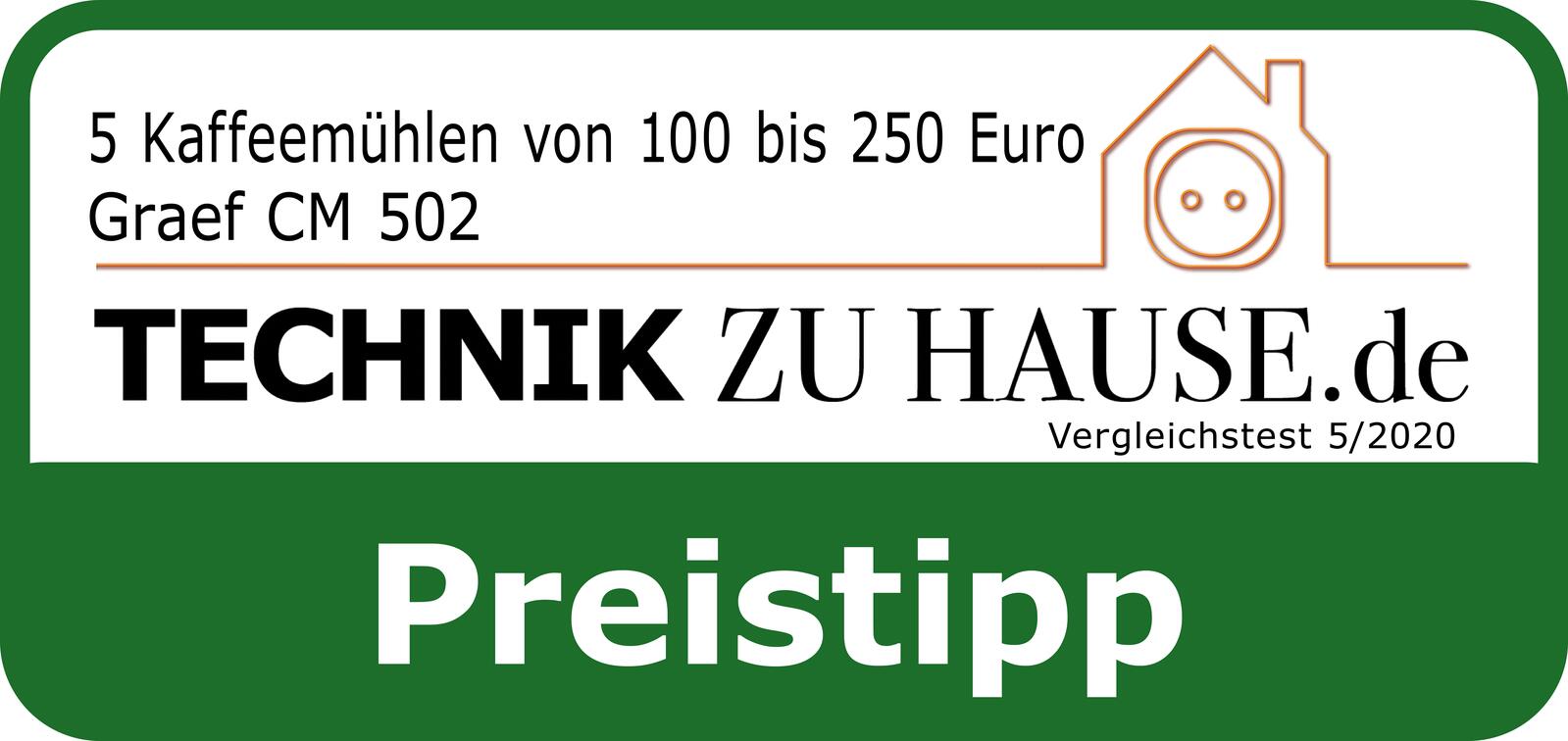 GRAEF Kaffeemühle CM 502, schwarz