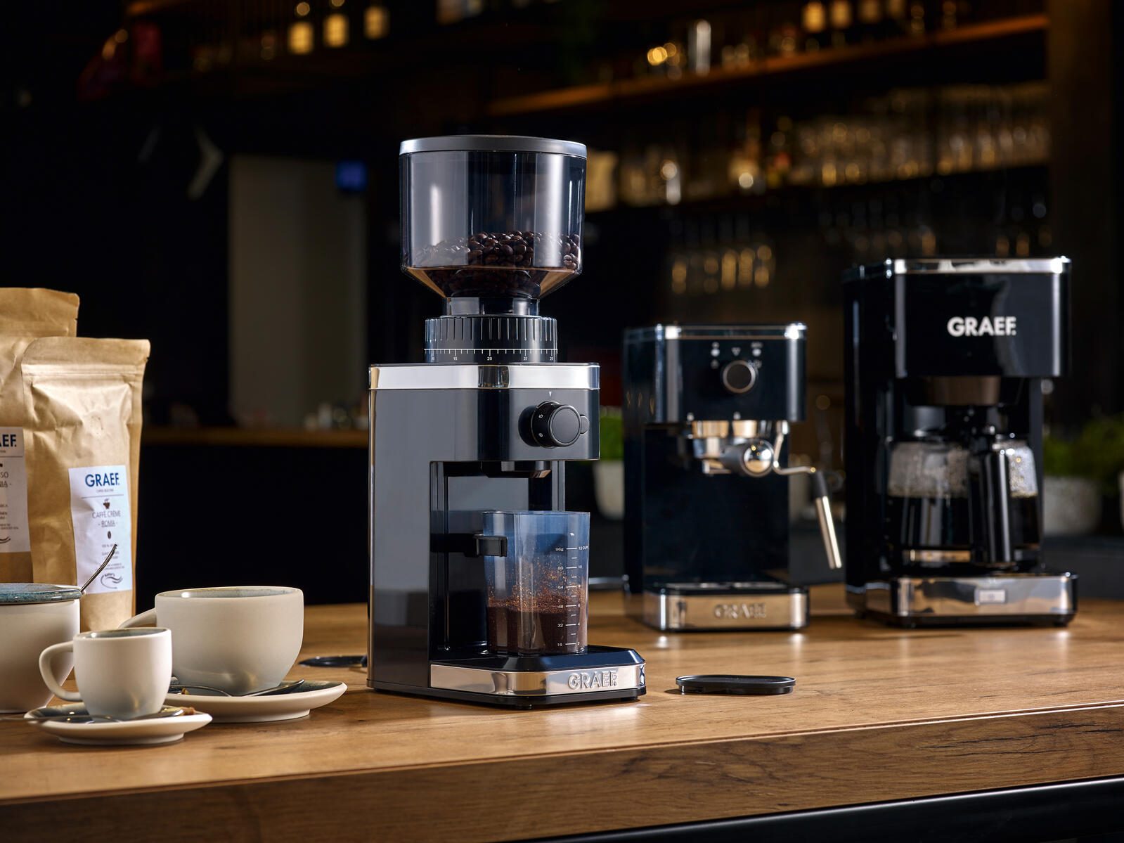 GRAEF Kaffeemühle CM 502, schwarz
