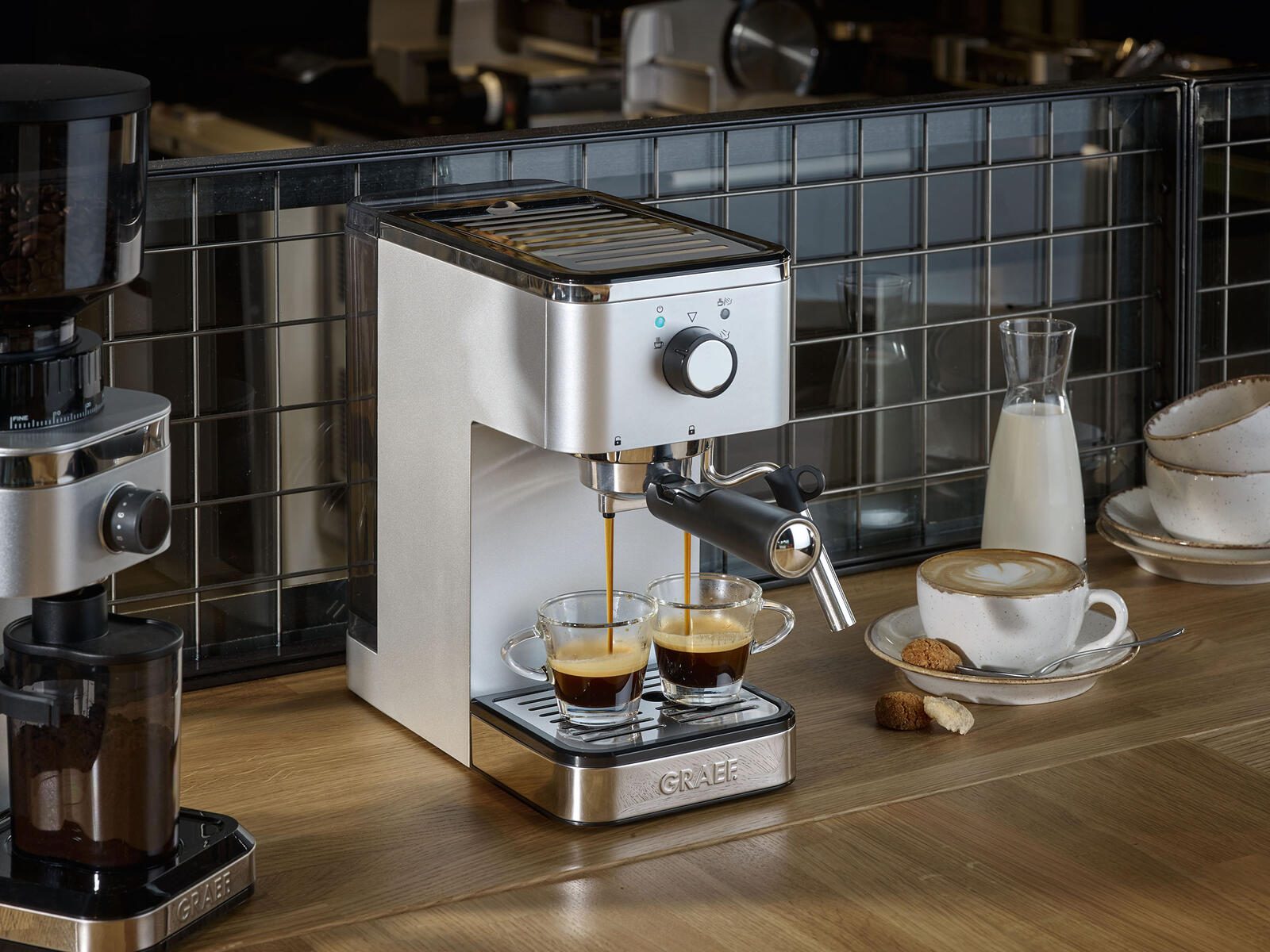 GRAEF Siebträger-Espressomaschine Salita ES 400, silber