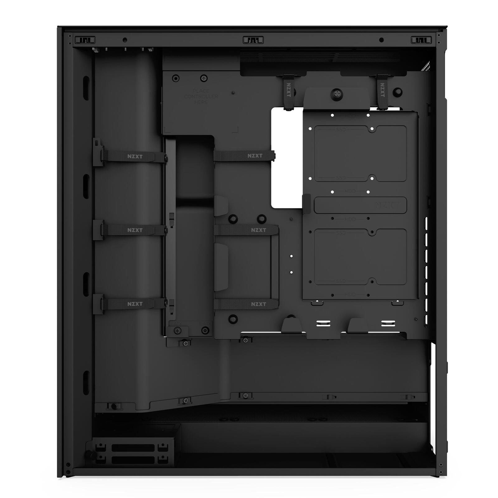NZXT H7 Flow Mid-Tower-Gehäuse, Schwarz