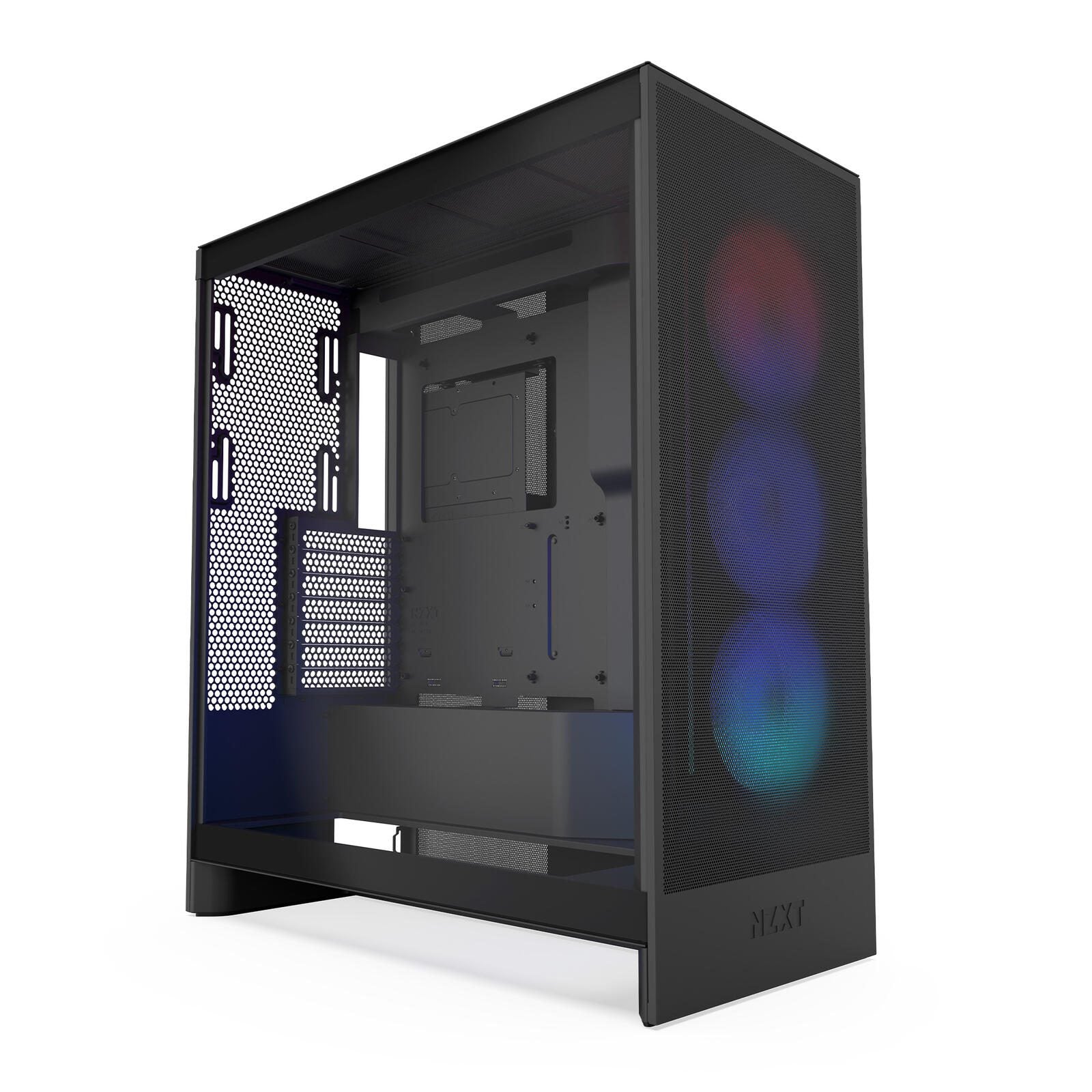 NZXT H7 Flow RGB Mid-Tower-Gehäuse, Schwarz