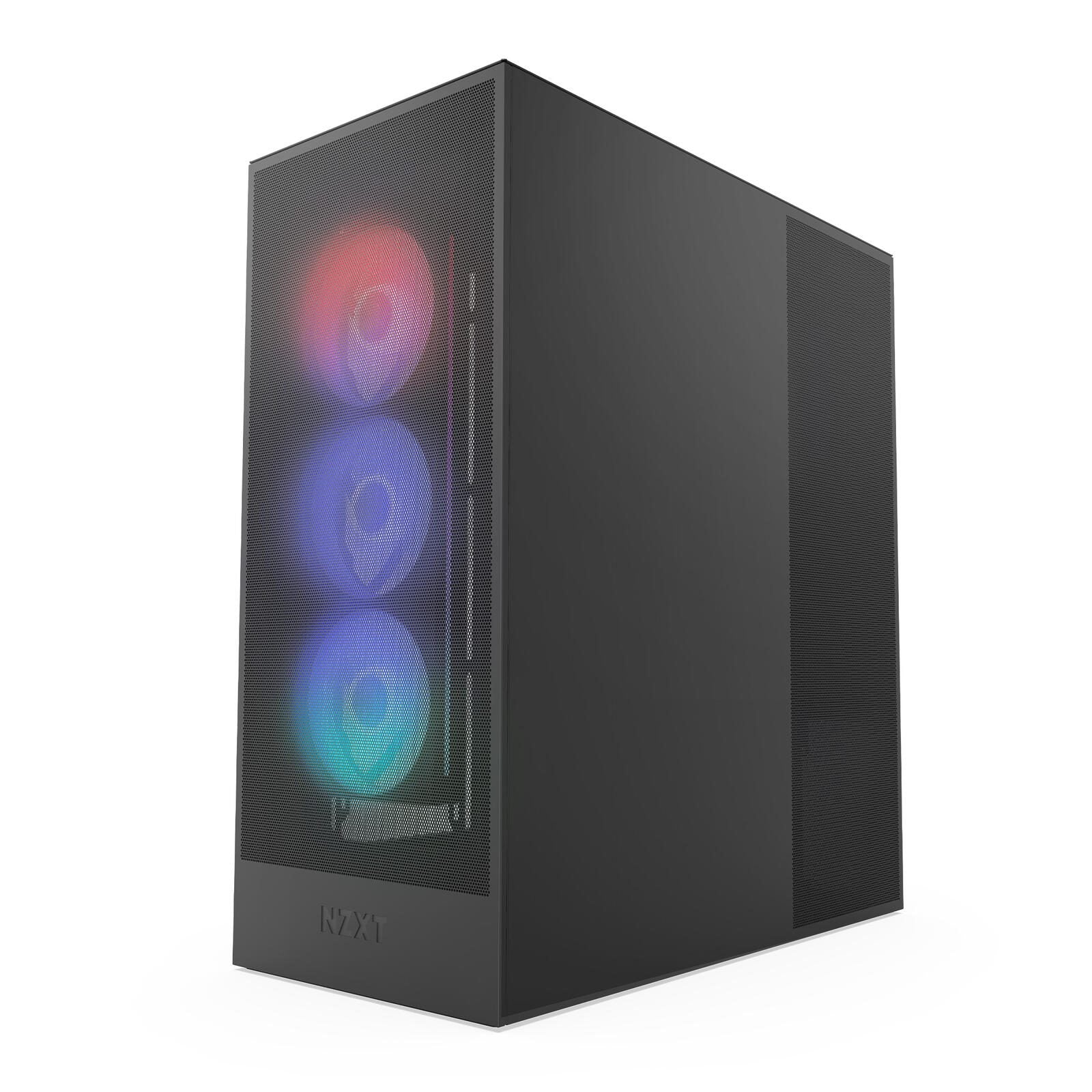 NZXT H7 Flow RGB Mid-Tower-Gehäuse, Schwarz
