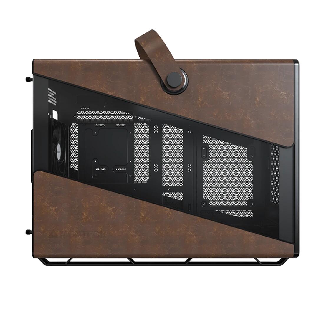 Montech PC Gehäuse Heritage Mini-Tower Schwarz / Braun
