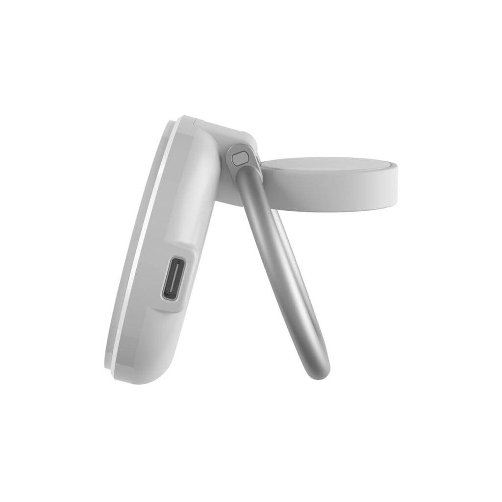 Hyper® HyperJuice HJ3310WHGL Qi2 2-in-1 Magnetischer Ladeständer