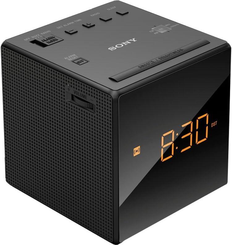 Sony ICF-C1B Uhrenradio, Schwarz