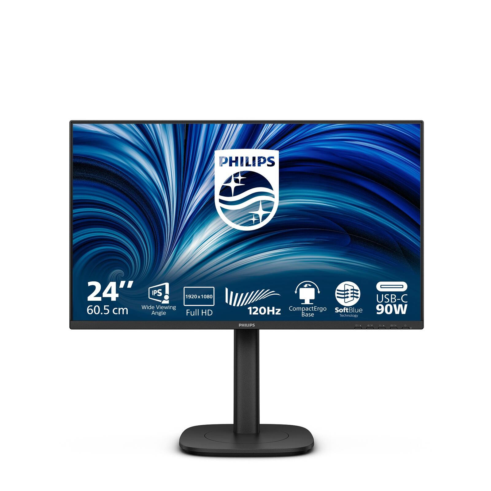 Philips 24B2U3301 Business Monitor 60cm (24') Schwarz
