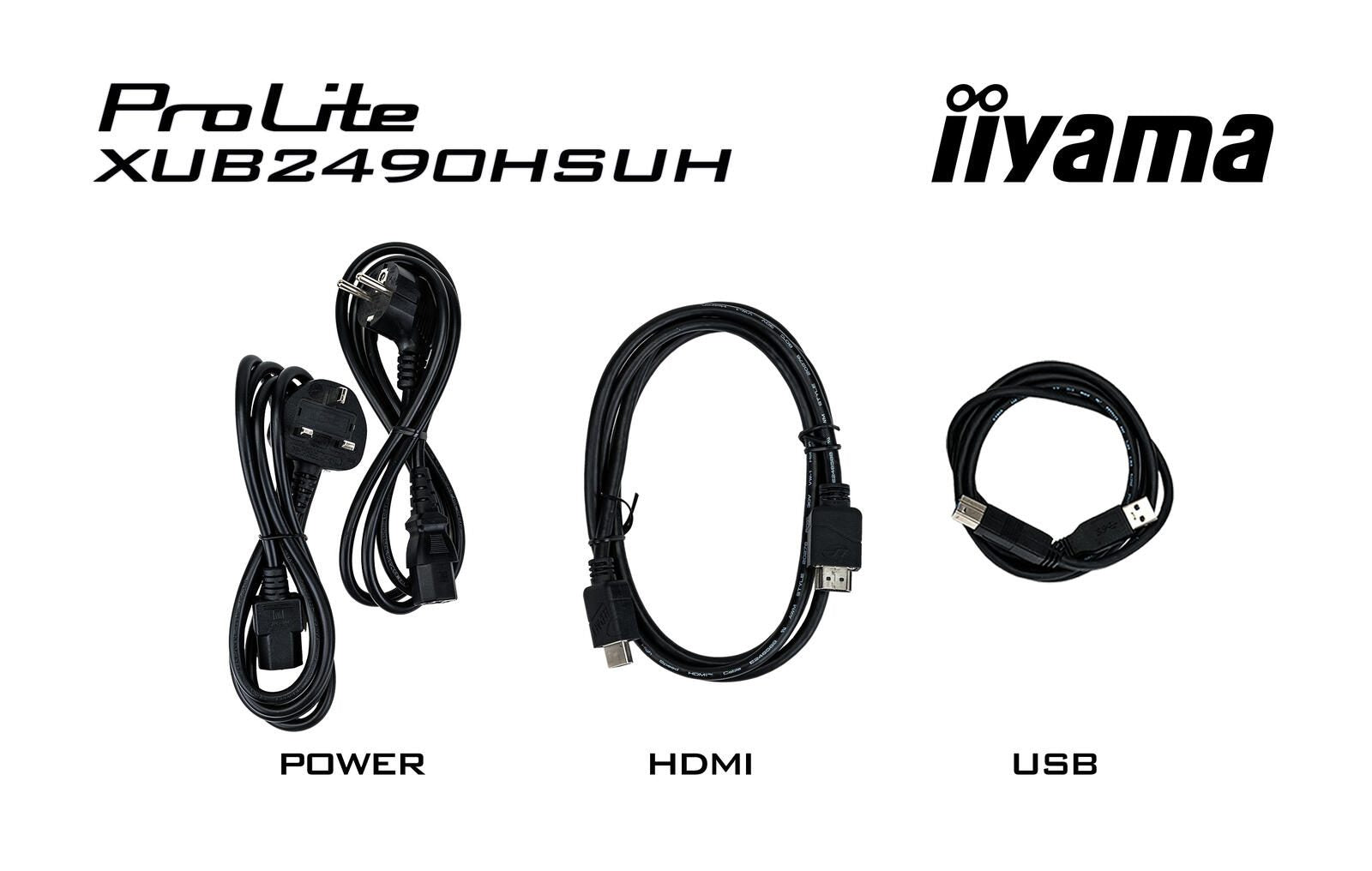 iiyama ProLite XUB2490HSUH-B2 Monitor 60,5 cm (23,8')