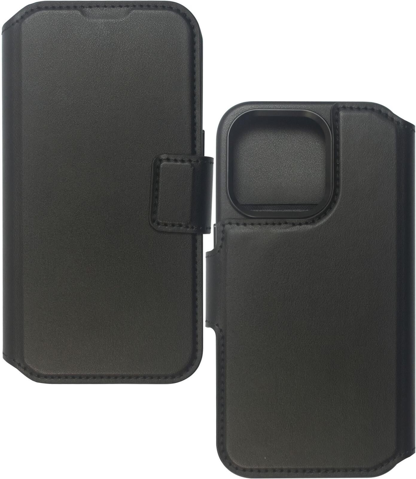 eSTUFF iPhone 16 Pro Max INFINITE MILAN Wallet Cover - Black