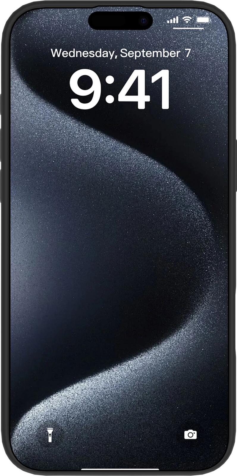 eSTUFF iPhone 16 Pro Max INFINITE RIGA Silicone Cover - Black