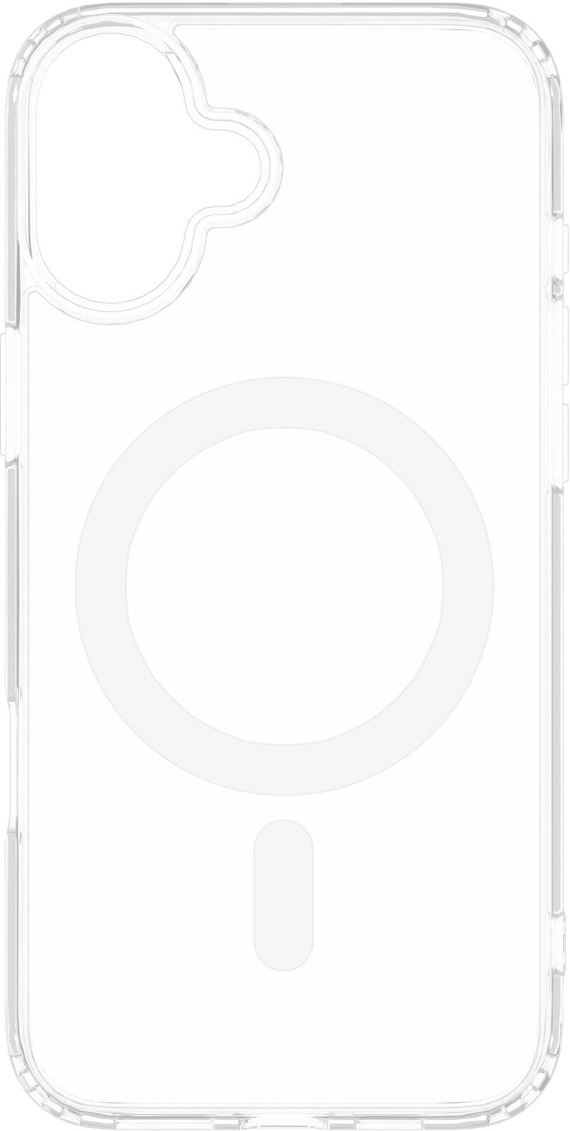 eSTUFF iPhone 16 Plus INFINITE OSLO Magnetic Hybrid Cover - Transparent