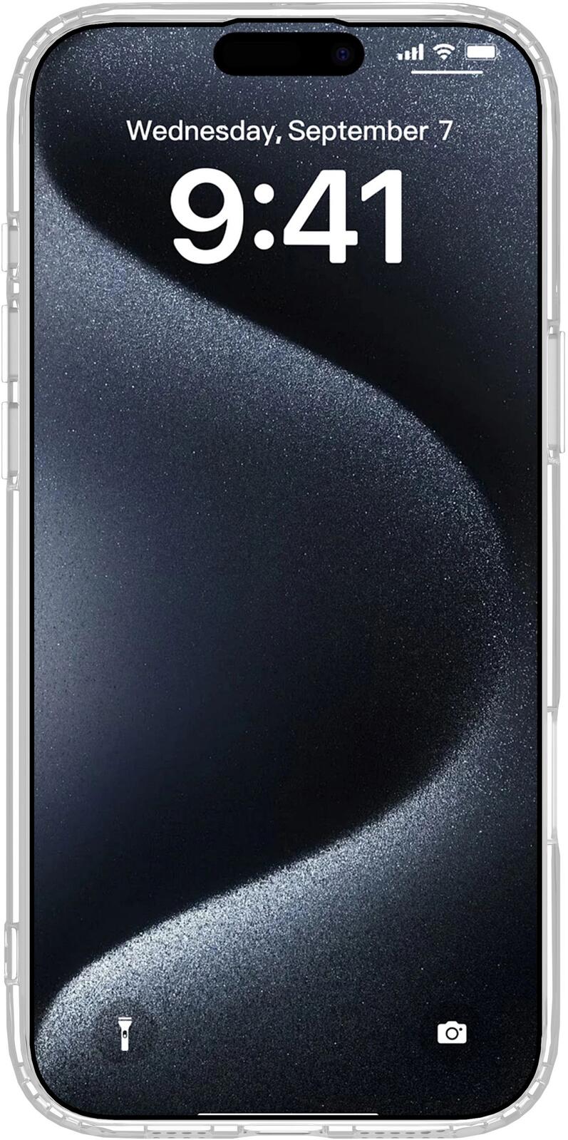 eSTUFF iPhone 16 Pro INFINITE OSLO Magnetic Hybrid Cover - Transparent