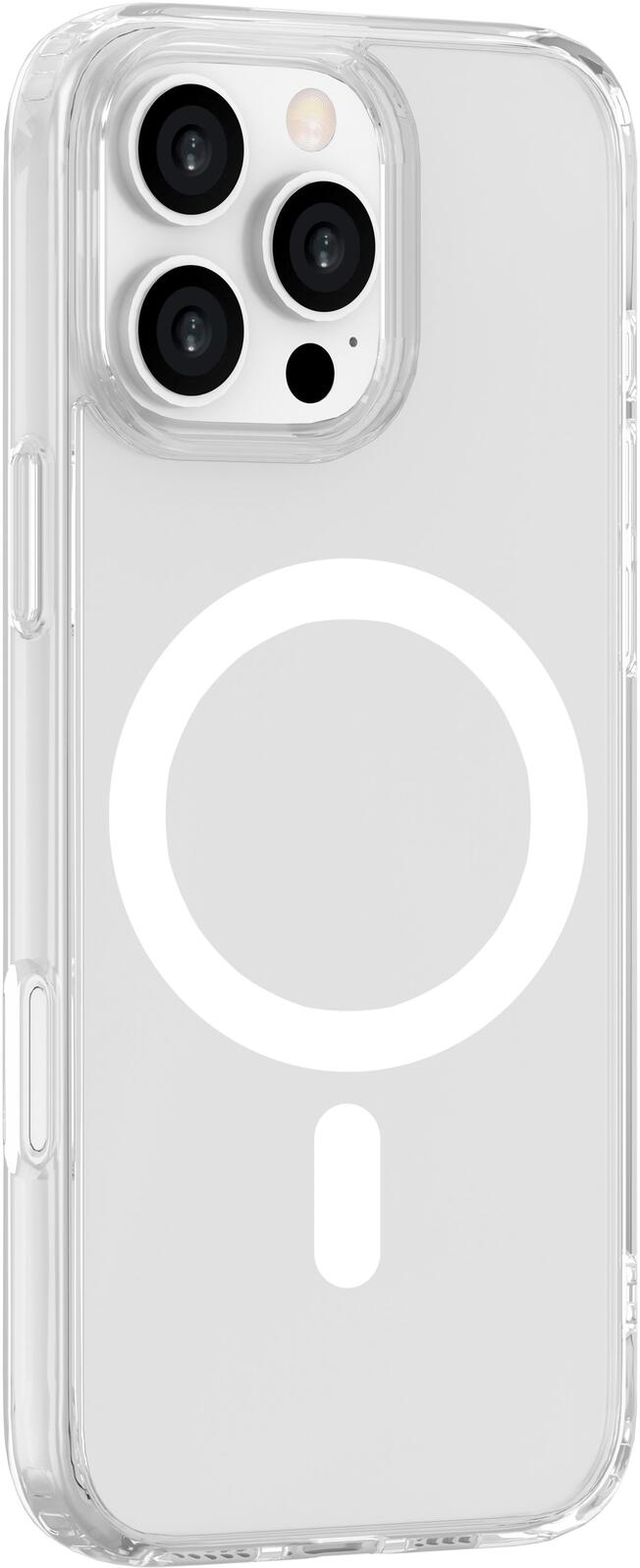 eSTUFF iPhone 16 Pro Max INFINITE OSLO Magnetic Hybrid Cover - Transparent