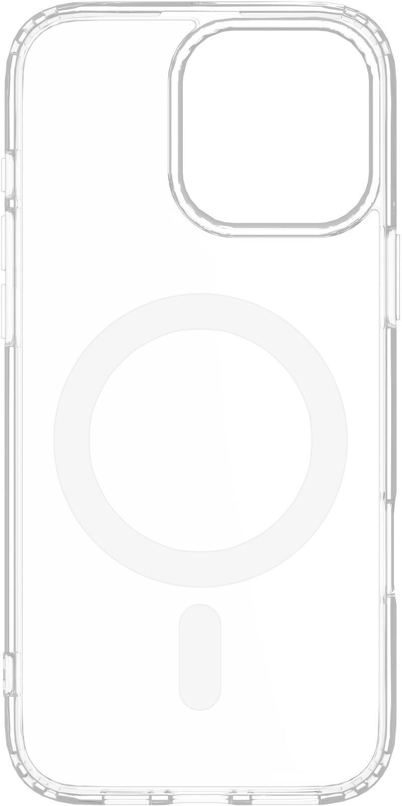 eSTUFF iPhone 16 Pro Max INFINITE OSLO Magnetic Hybrid Cover - Transparent