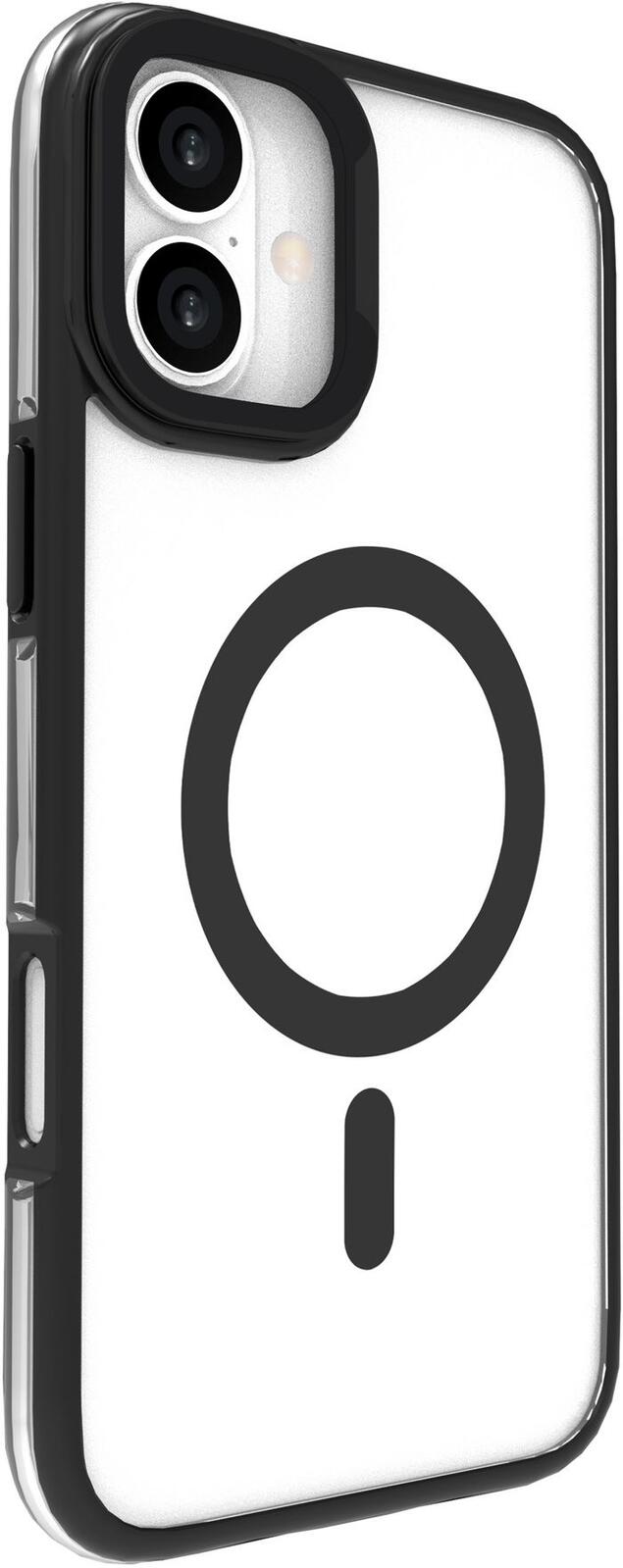 eSTUFF iPhone 16 INFINITE HELSINKI Magnetic Stand Cover - Black