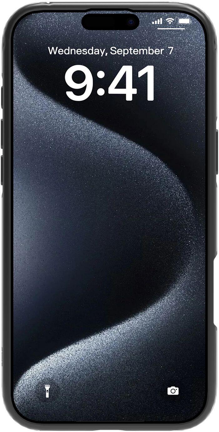 eSTUFF iPhone 16 INFINITE HELSINKI Magnetic Stand Cover - Black