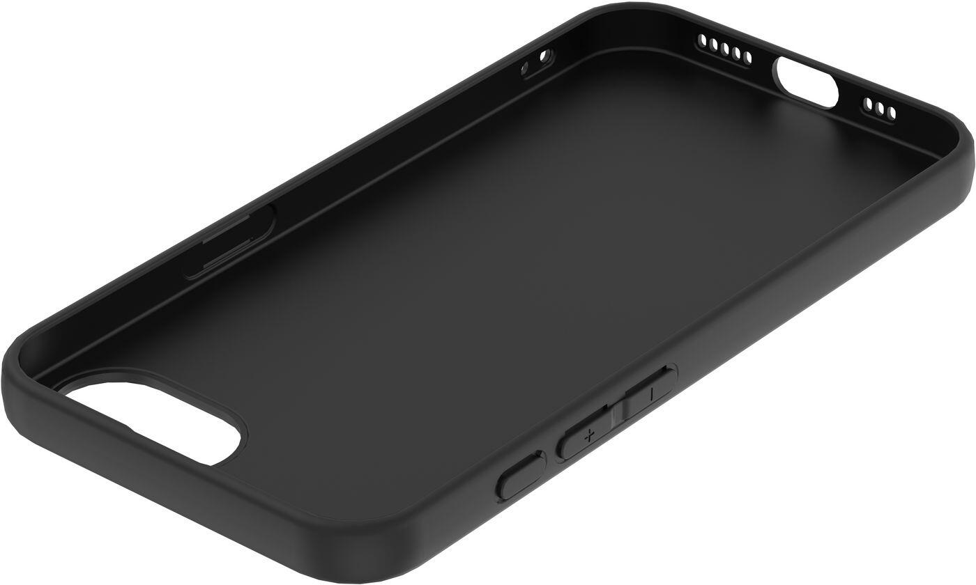eSTUFF INFINITE VIENNA TPU Hülle für iPhone 16e - Schwarz (Bulk)