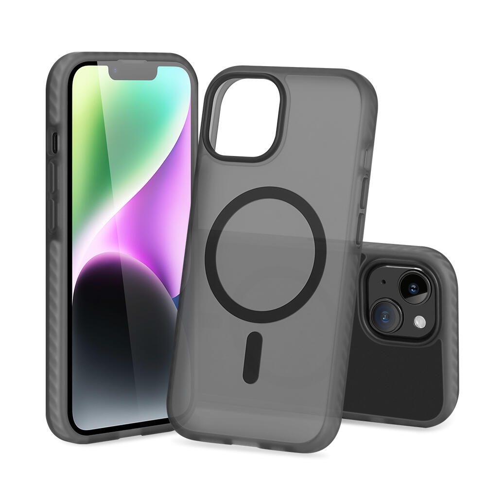 Nevox StyleShell Invisio für das iPhone 15 mit MagSafe - Schwarz