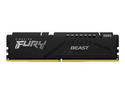 Kingston FURY™ Beast DDR5 Speicher 128GB 5600MT/s CL40 DIMM (4er-Kit) Schwarz XMP