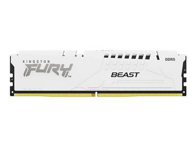 Kingston FURY™ Beast DDR5 Speicher 16GB 6400MT/s CL32 DIMM Weiß EXPO