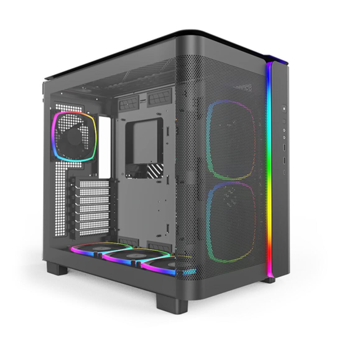 Montech PC Gehäuse King 95 Pro Mid-Tower Schwarz