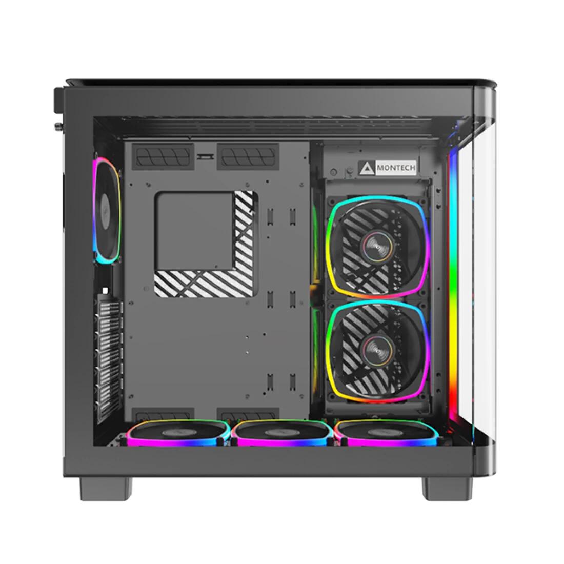 Montech PC Gehäuse King 95 Pro Mid-Tower Schwarz