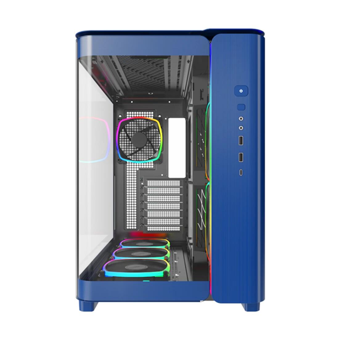 Montech PC Gehäuse King 95 Pro Mid-Tower Blau