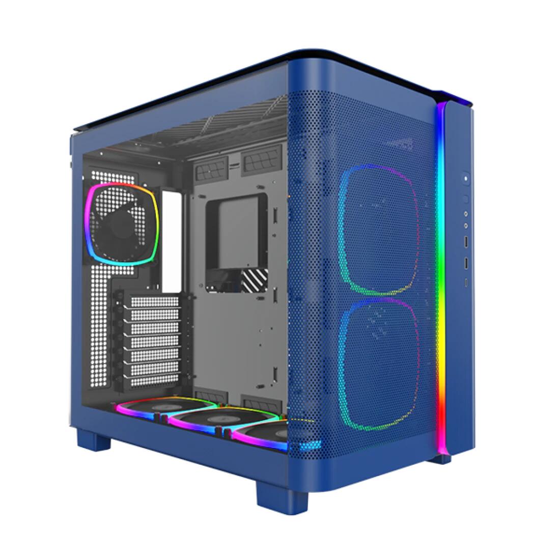 Montech PC Gehäuse King 95 Pro Mid-Tower Blau