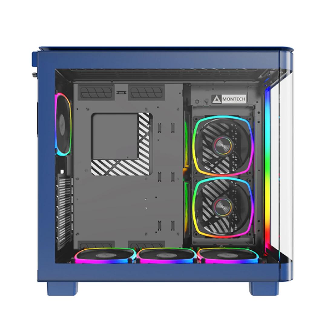 Montech PC Gehäuse King 95 Pro Mid-Tower Blau