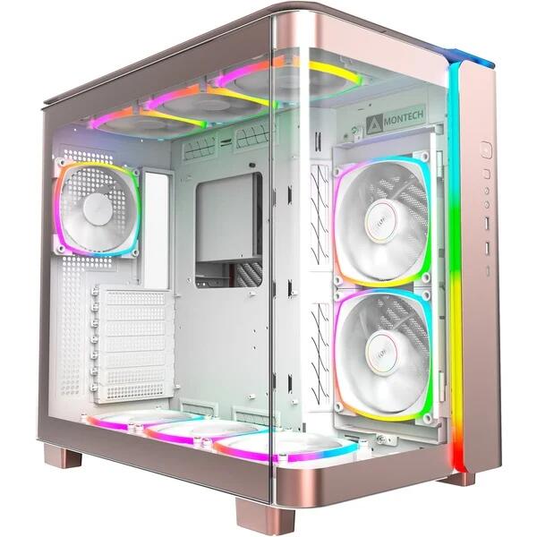 Montech PC Gehäuse King 95 Pro Mid-Tower roségold