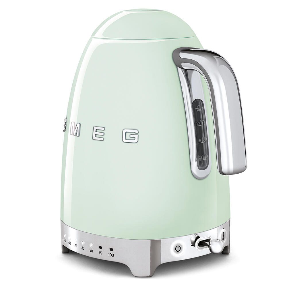 SMEG Wasserkocher 50's Style KLF04PGEU, Pastellgrün