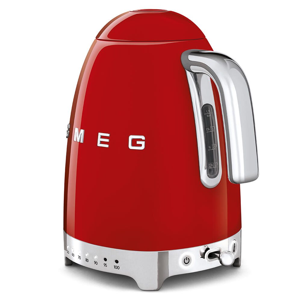 SMEG Wasserkocher 50's Style KLF04RDEU, rot