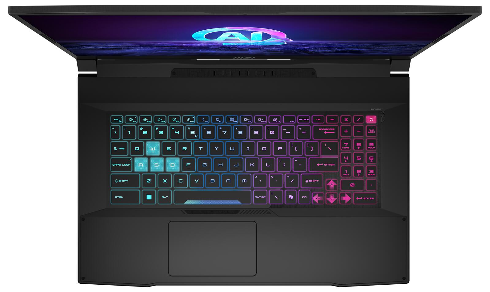 MSI Katana A17 AI B8VF-866 AMD Ryzen™ 7 8845HS Notebook 43,9 cm (17.3')