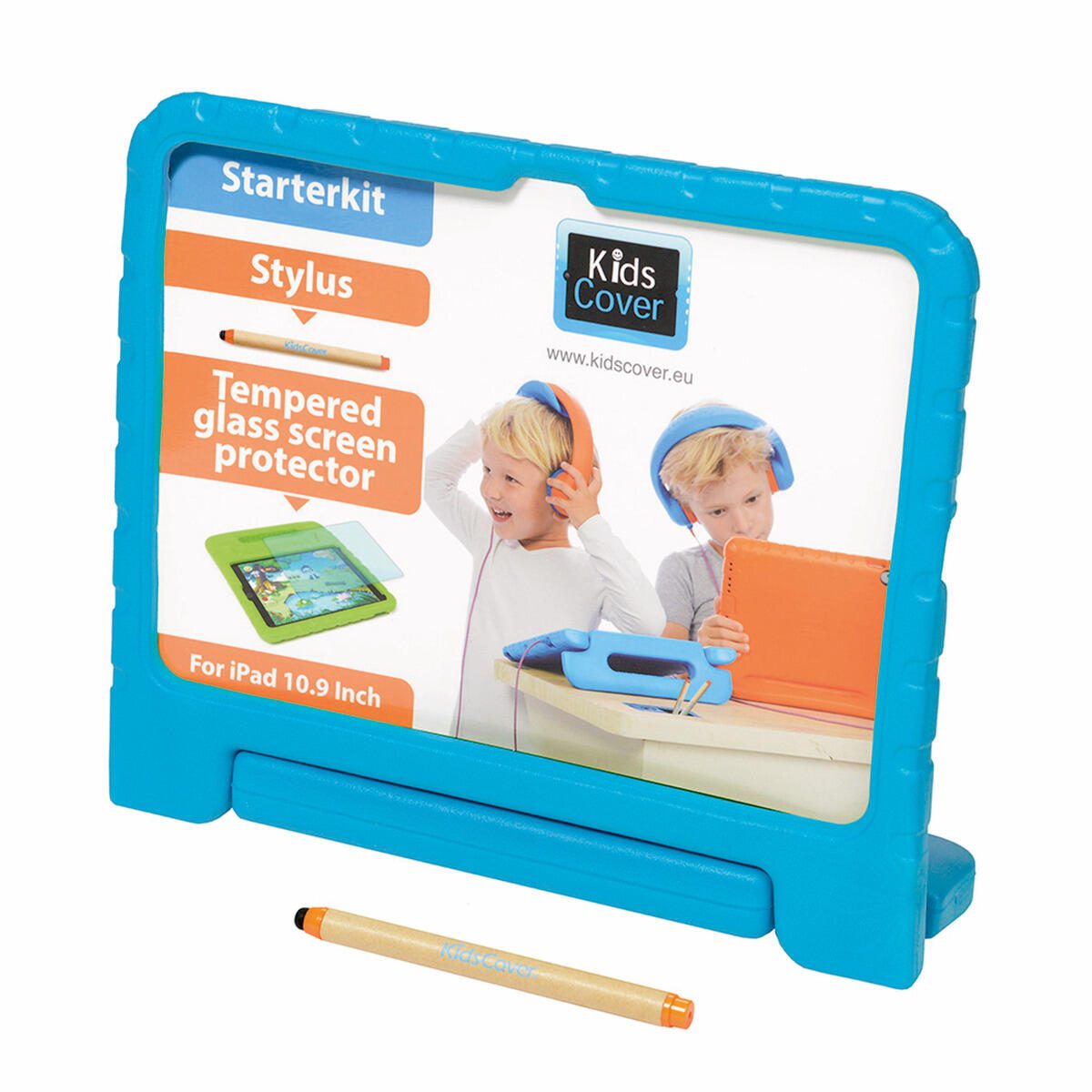 Parat PARAPROJECT® KIDSCOVER für iPad 10,9' (10. Gen.), inkl. Stylus, blau