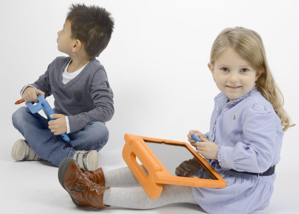 Parat PARAPROJECT® KIDSCOVER für iPad 10,2' (8. & 9.Gen.), inkl. Stylus, orange
