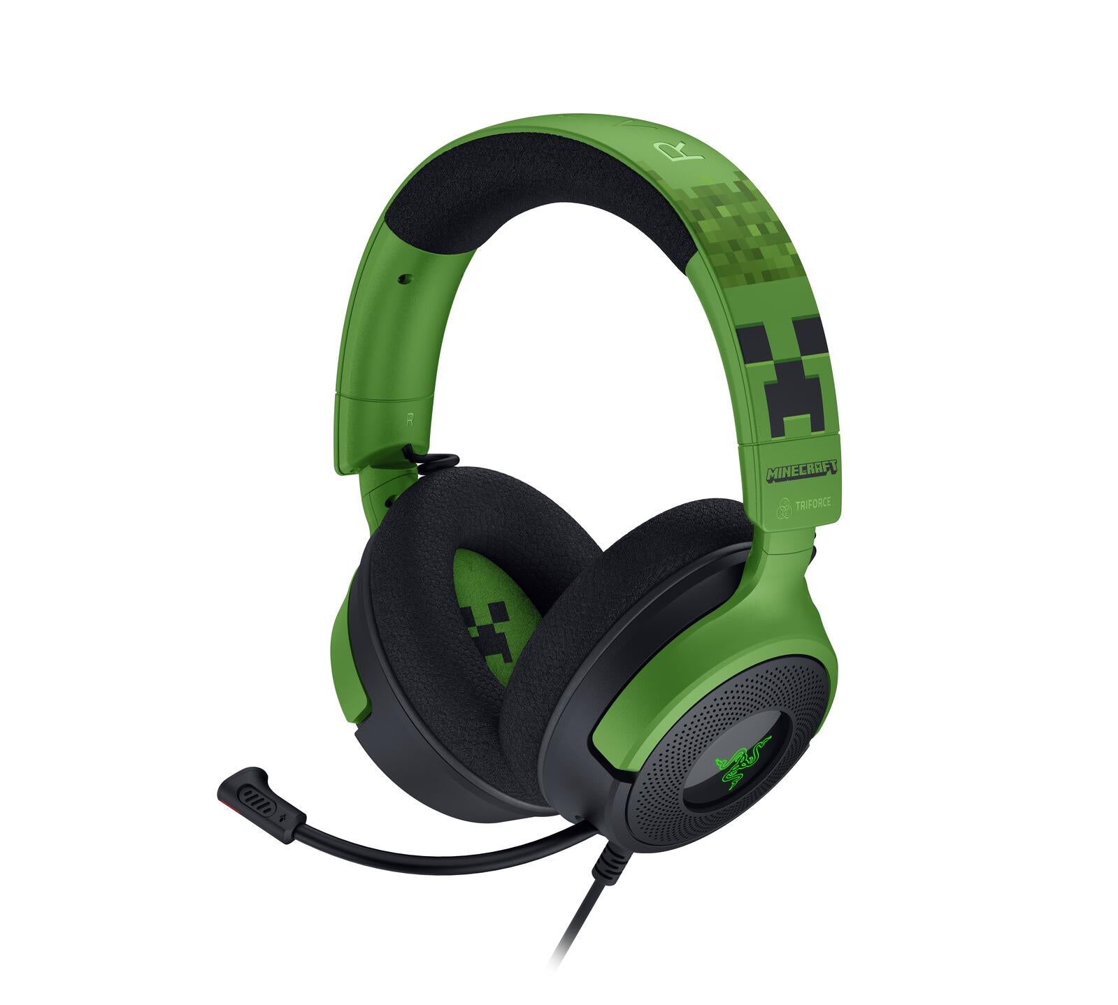 Razer Kraken V4 X kabelgebundenes Gaming-Headset- Minecraft Edition