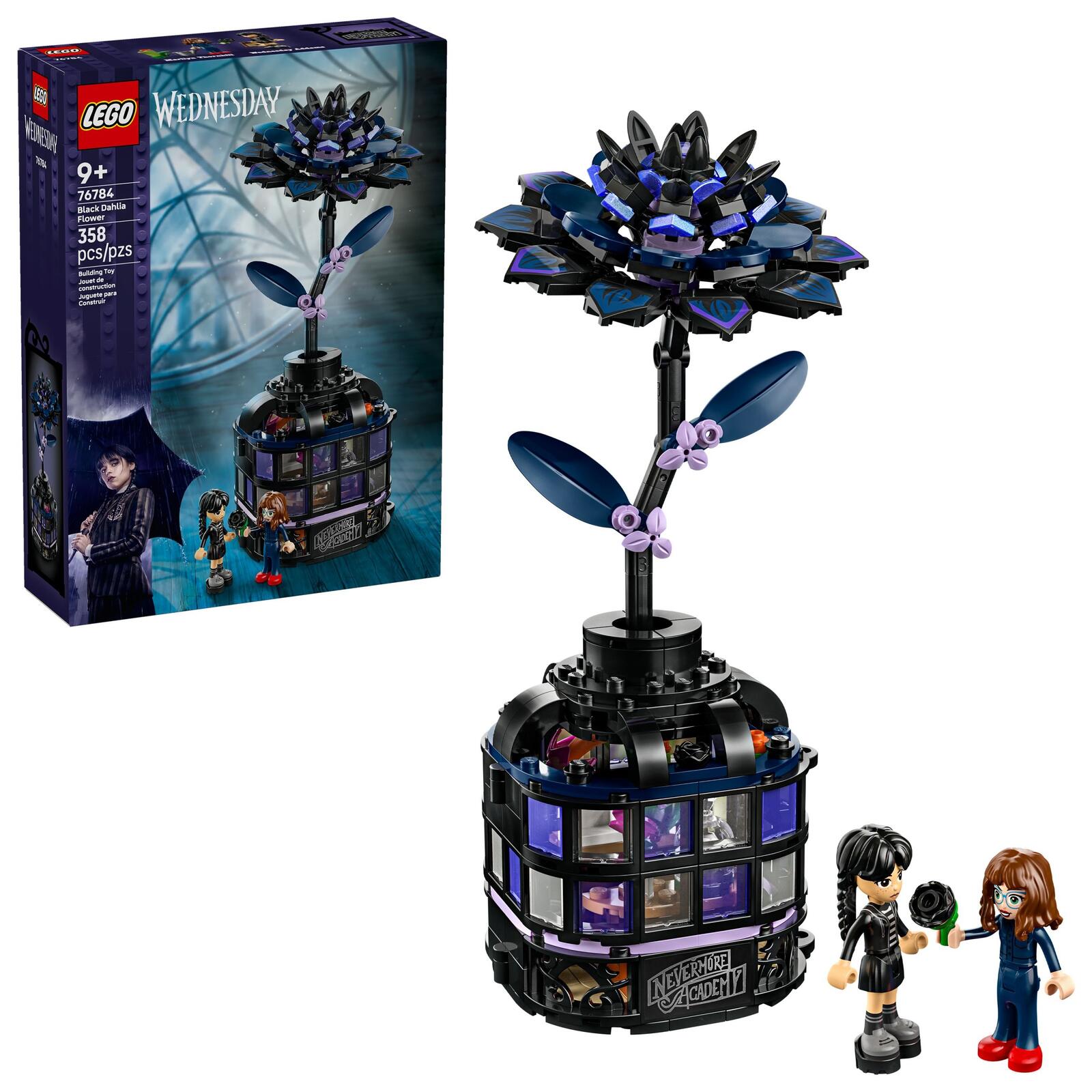 LEGO® Wednesday Schwarze Dahlie