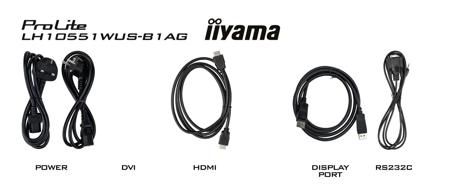 iiyama ProLite LH10551UWS-B1AG Signage Display 265,9 cm (105 Zoll)