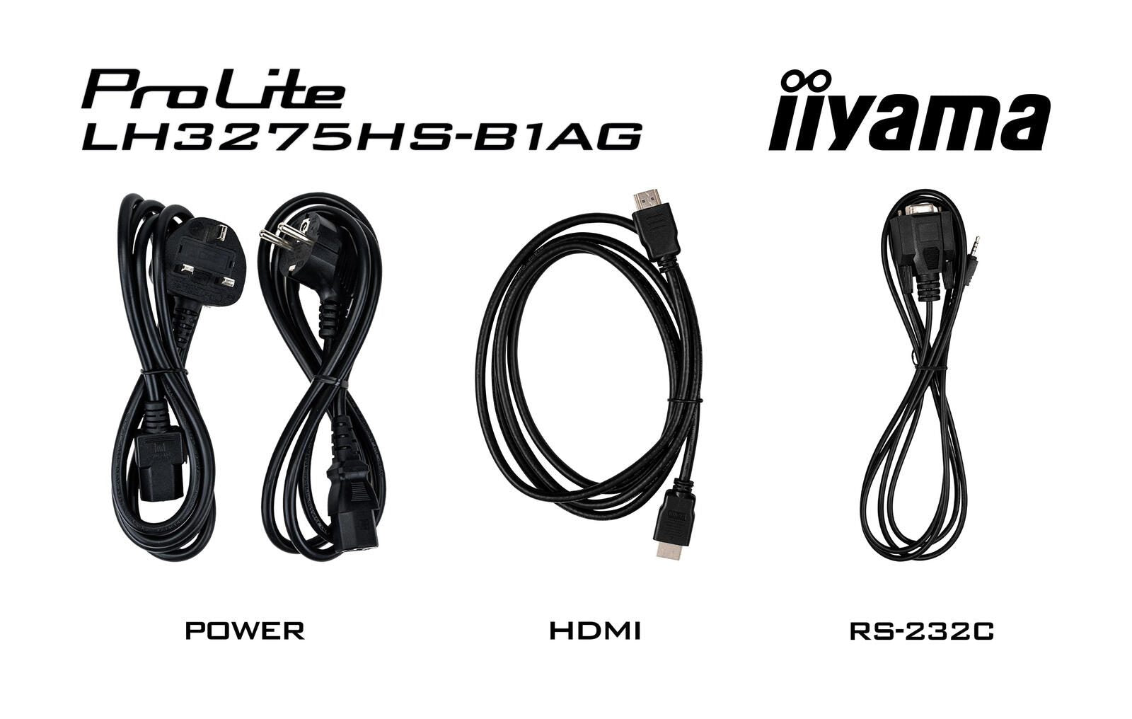 iiyama ProLite LH3275HS-B1AG Digital Signage Display 80 cm (32 Zoll)