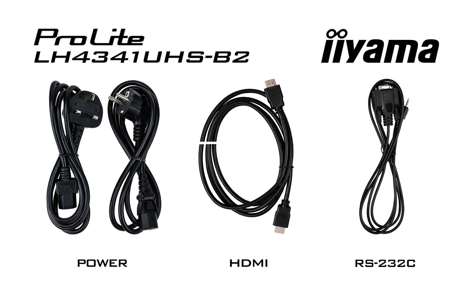 iiyama ProLite LH4341UHS-B2 Signage Display 108cm (42,5Zoll)