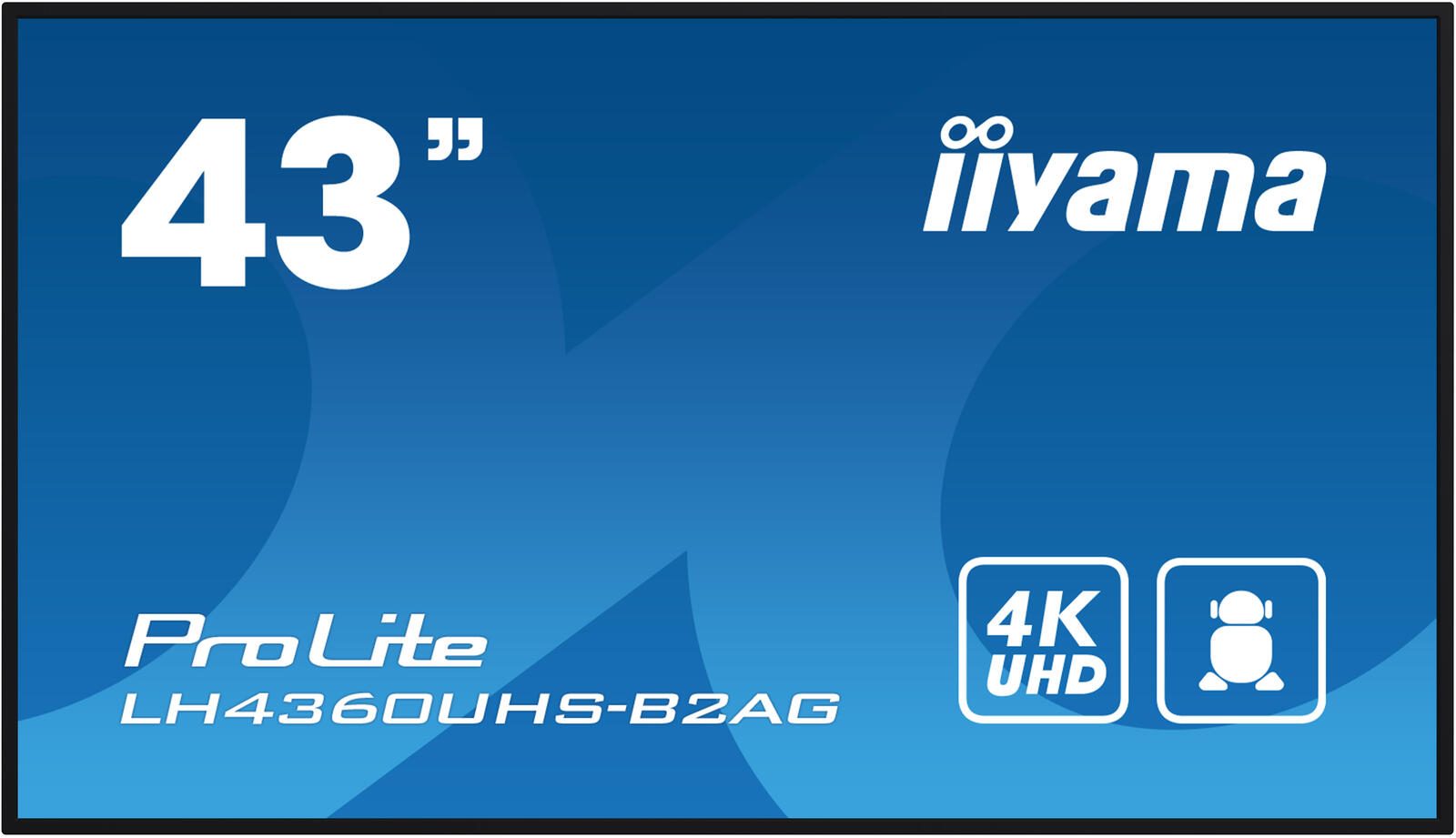 iiyama Digital Signage Display LH4360UHS-B2AG 108 cm (42,5 Zoll)