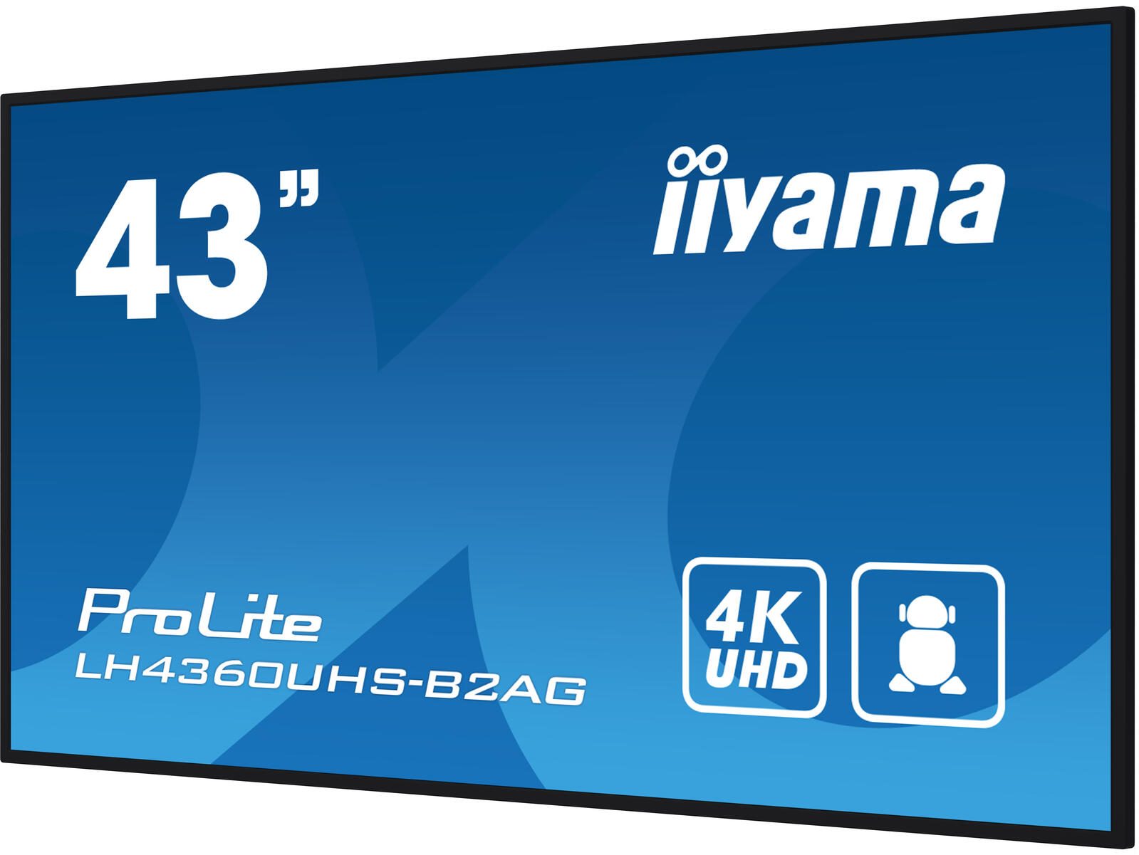 iiyama Digital Signage Display LH4360UHS-B2AG 108 cm (42,5 Zoll)