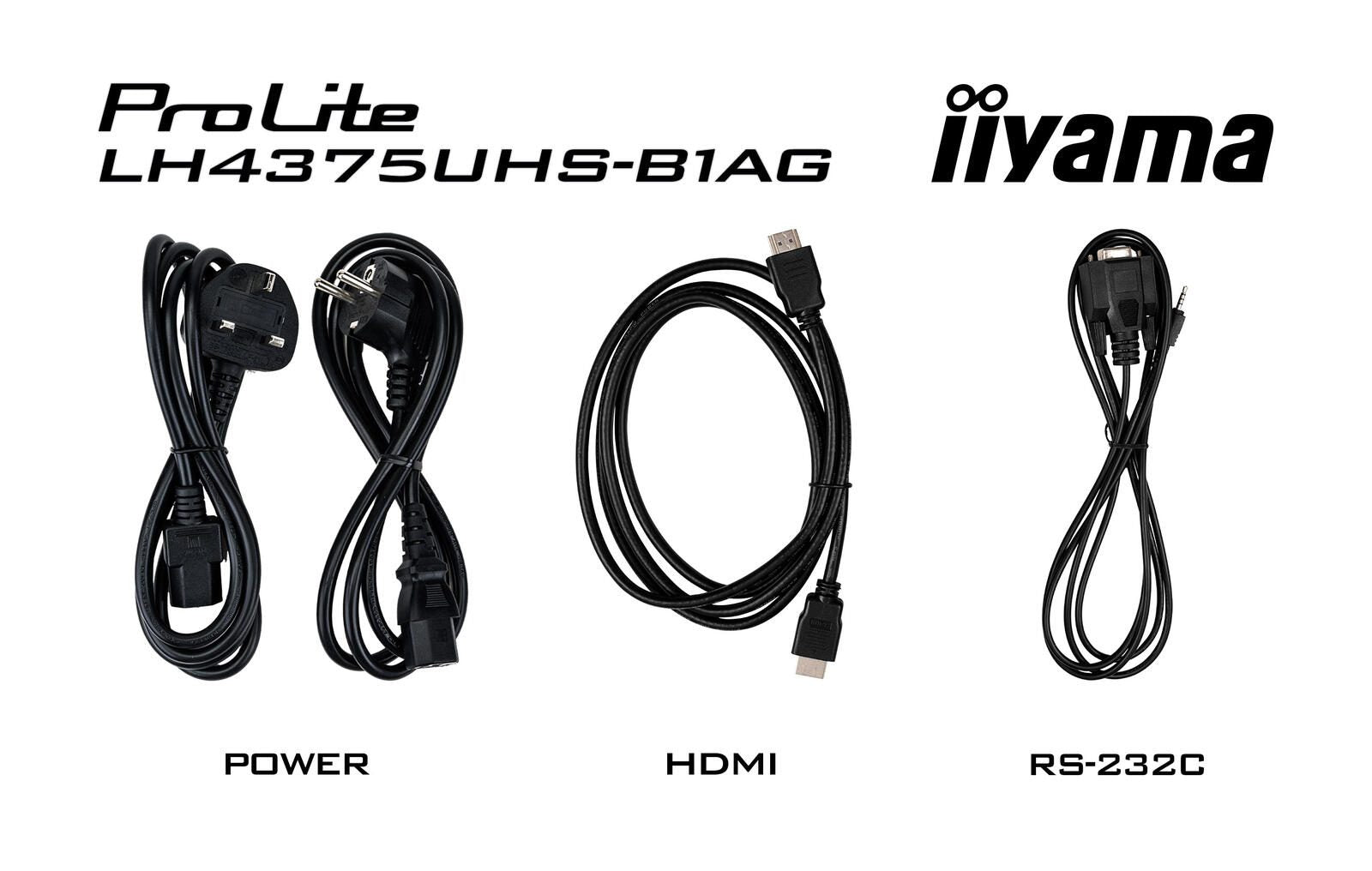 iiyama ProLite LH4375UHS-B1AG Signage Display 108cm (42,5 Zoll)