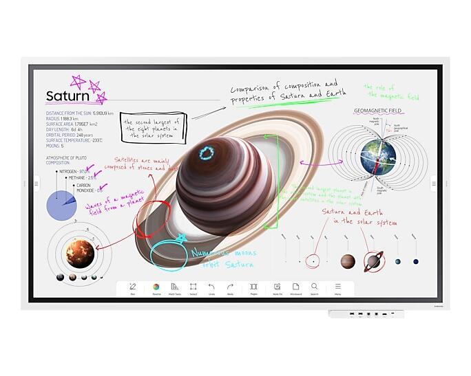 Samsung Flip Pro WM65B Flipchart 165 cm 65 Zoll