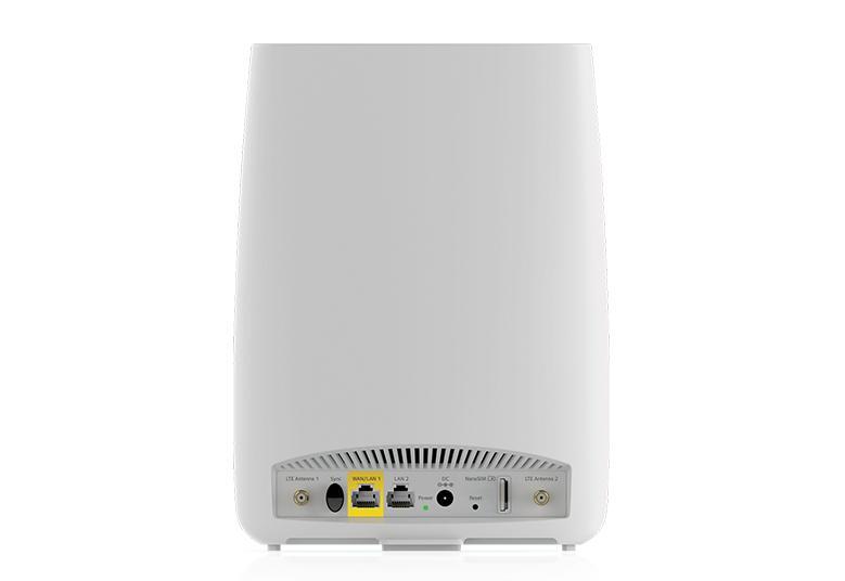 Netgear LBR20-100EUS Orbi 4G LTE Advanced Modem + Tri-Band-Mesh-WLAN-Router