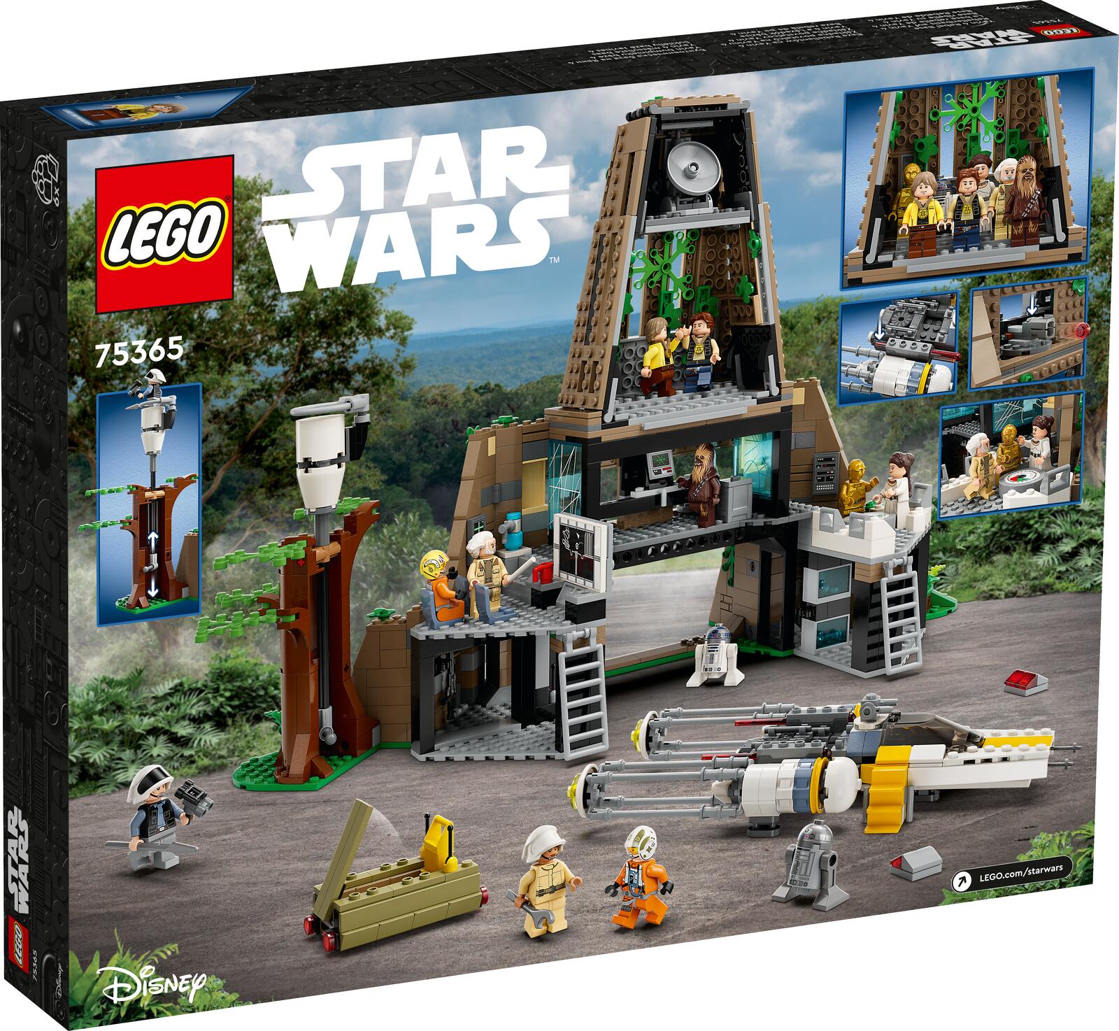 LEGO® Star Wars™ 75365 Rebellenbasis auf Yavin 4