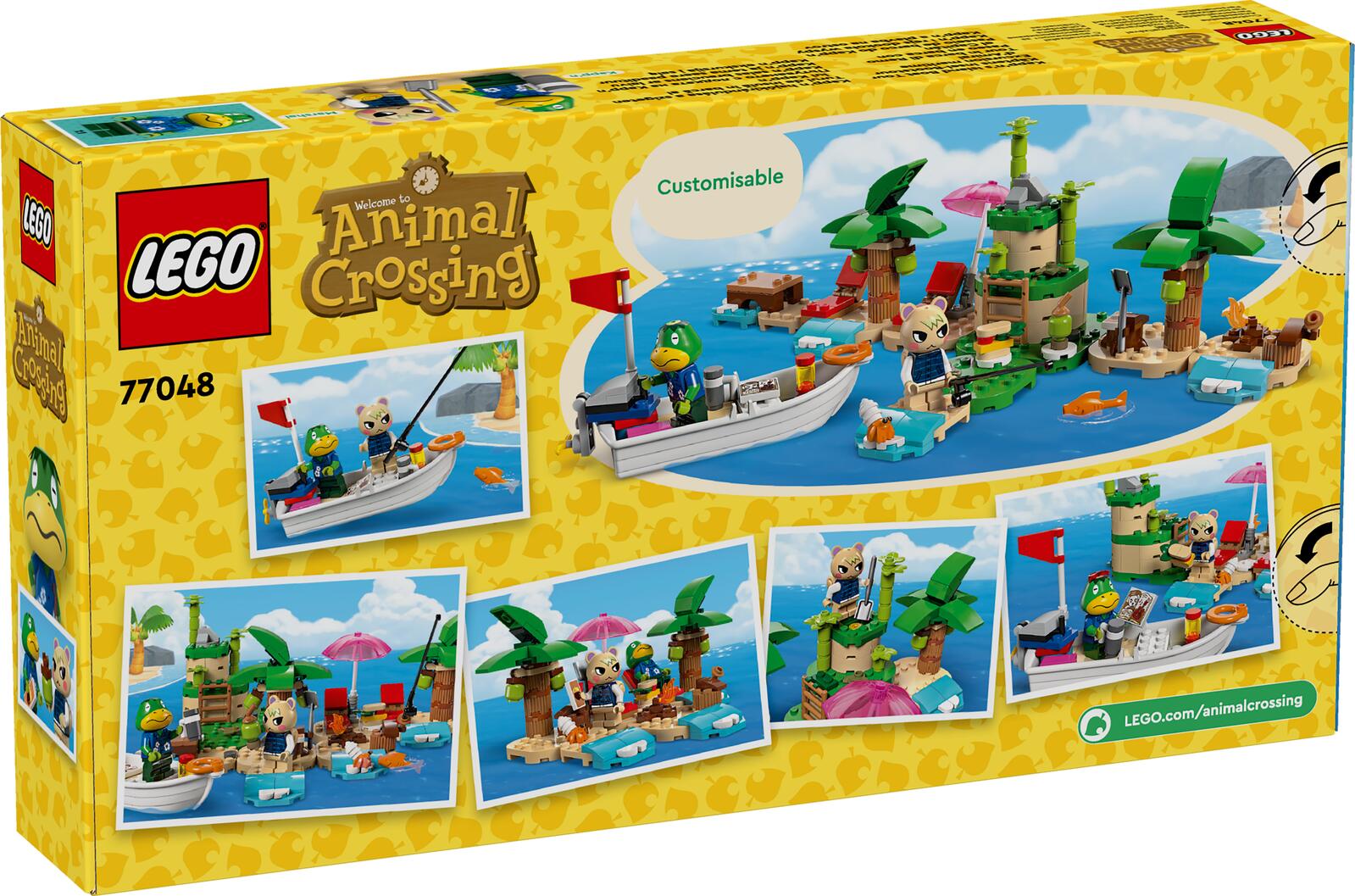 LEGO® Animal Crossing 77048 Käptens Insel-Bootstour