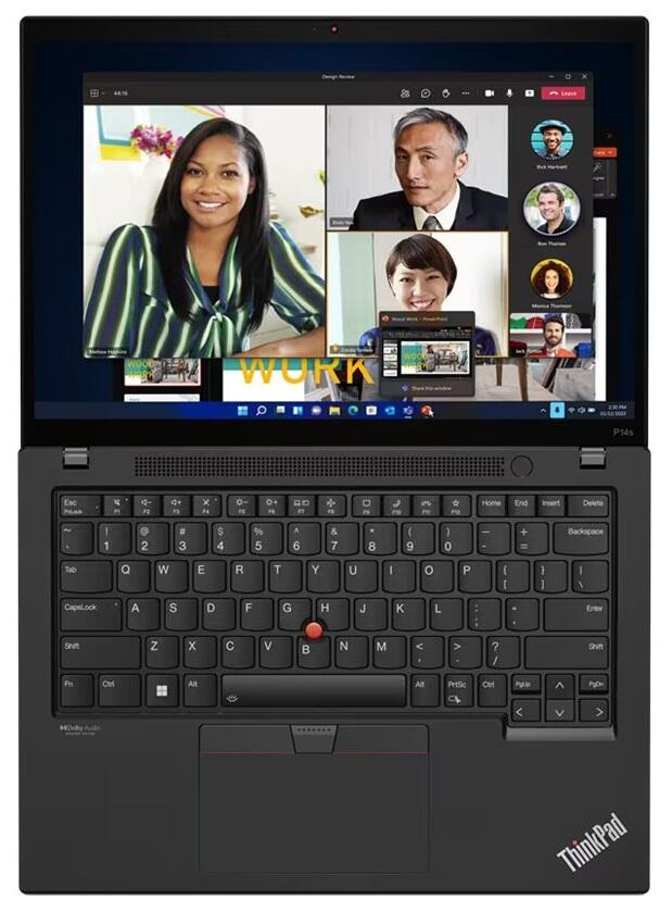 Lenovo ThinkPad P14s Gen 4 Intel Core i7-1370P Notebook 35,6 cm (14')